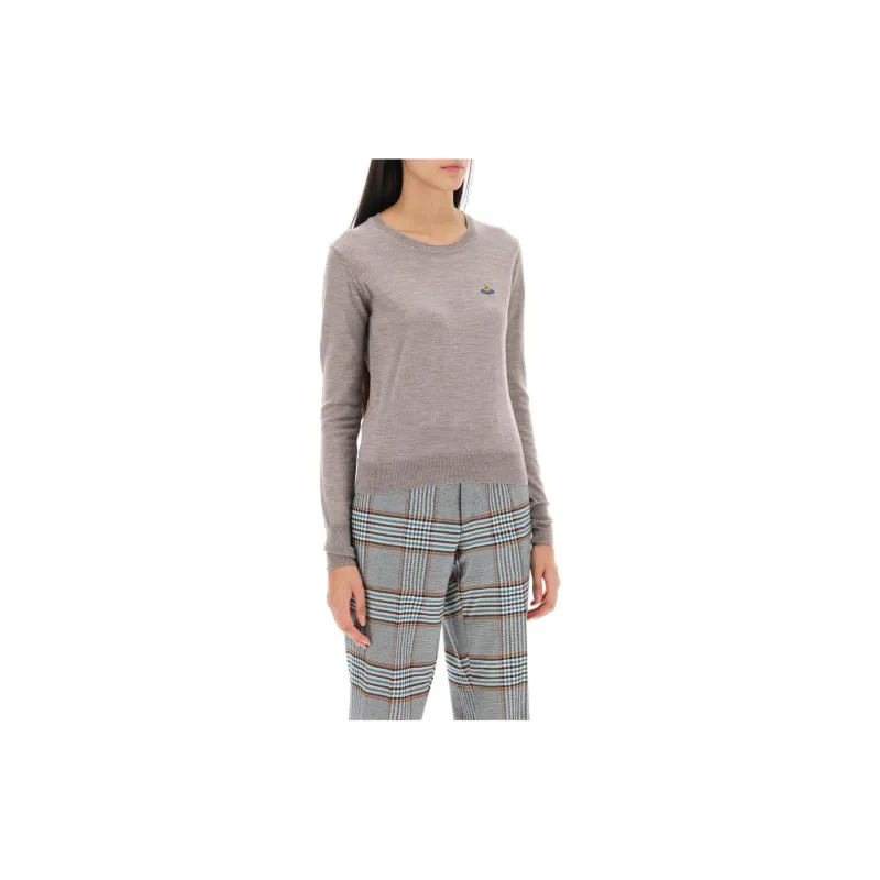 Vivienne Westwood Orb Embroidered Crewneck Jumper-2