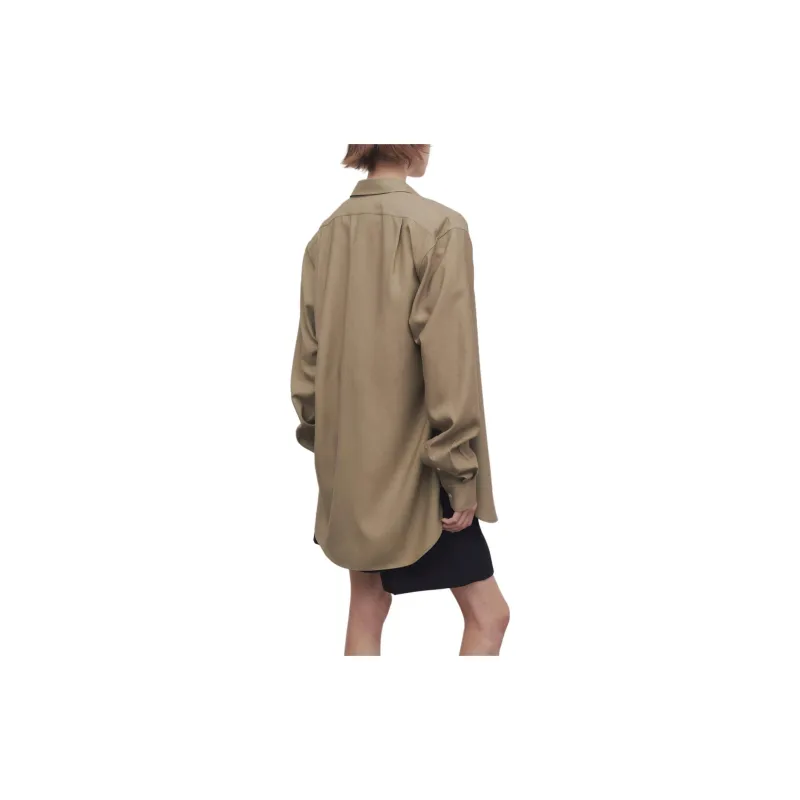 THE ROW Silk Shirt-3