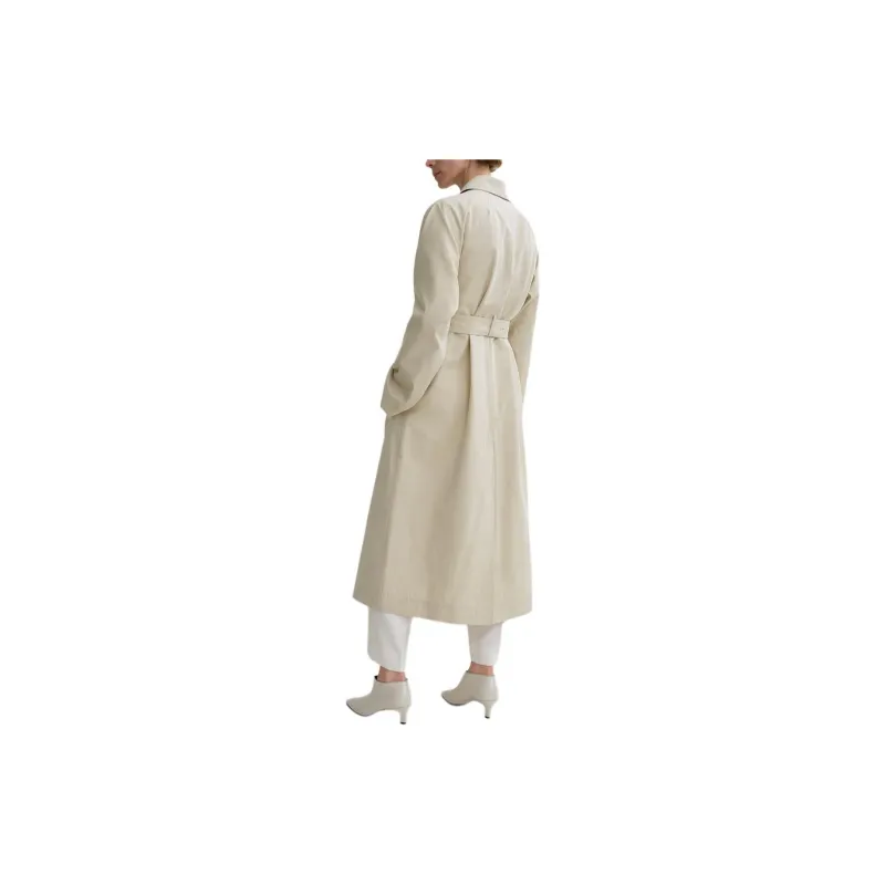 TOTEME Long Sleeved Belted Trench Coat-2