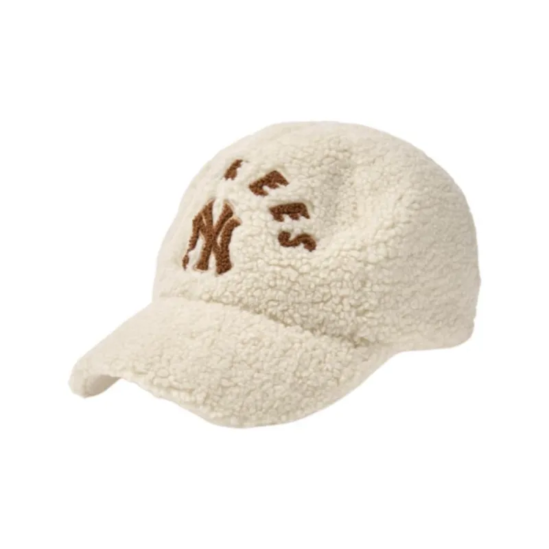 MLB Polyester Baseball Caps Unisex Cream-1