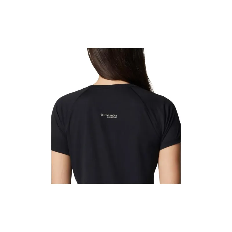 Columbia Raglan Sleeve T Shirt Women's Black-4