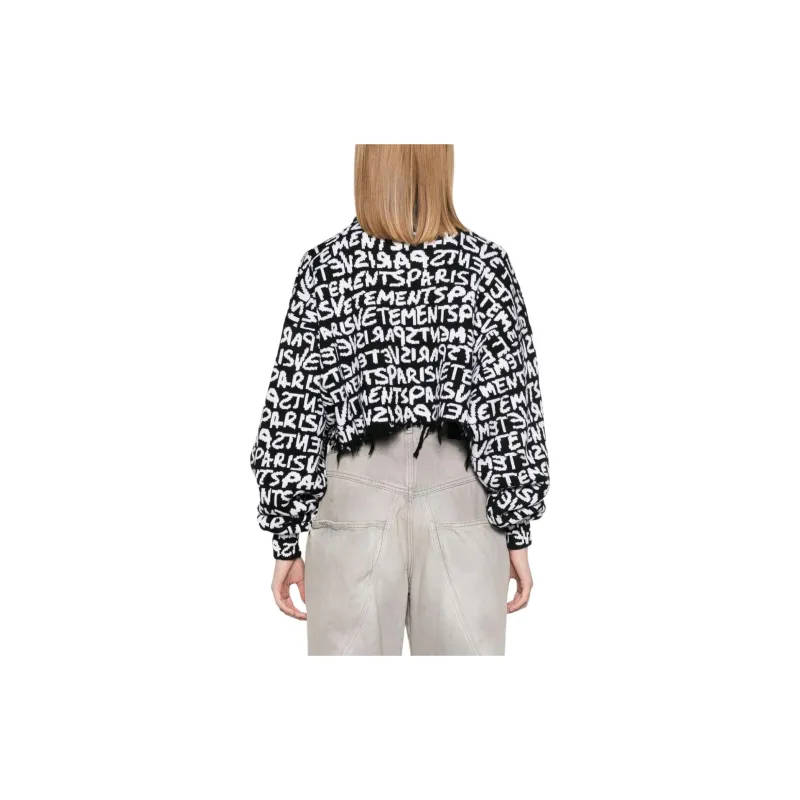 Vetements Logo intarsia Sweater-3