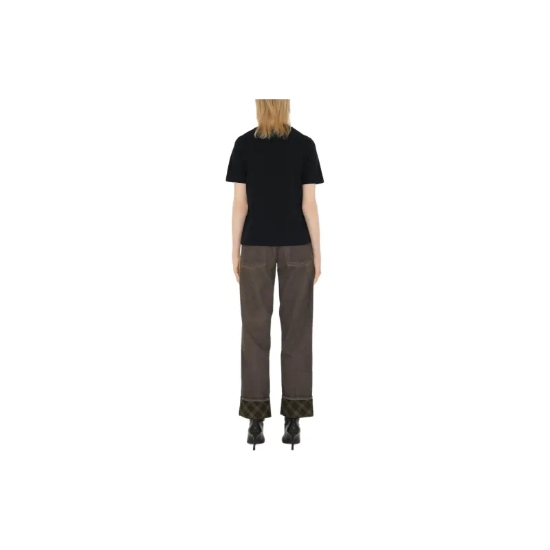 Burberry Paisley Ekd Crewneck T Shirt-2