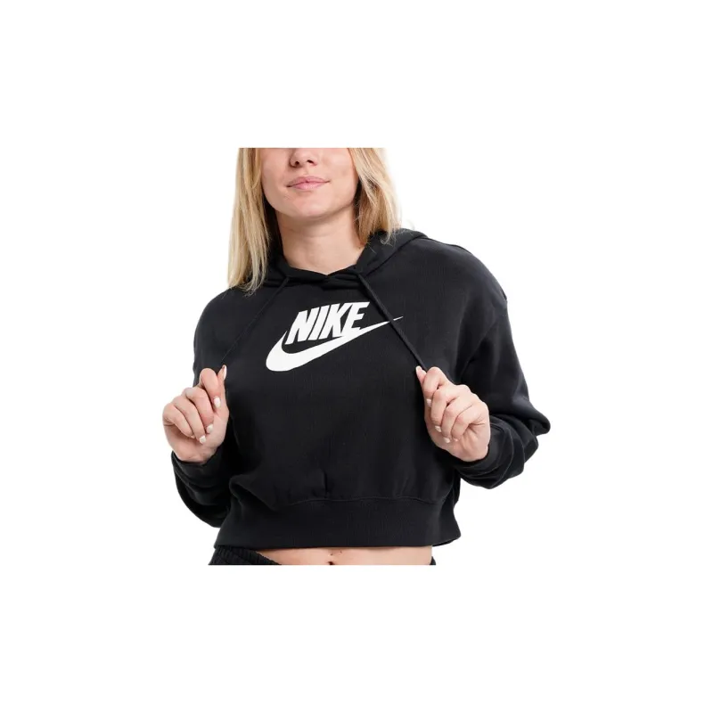 Nike Sportswear Club Fleece Women's Oversized Crop Graphic Hoodie-2
