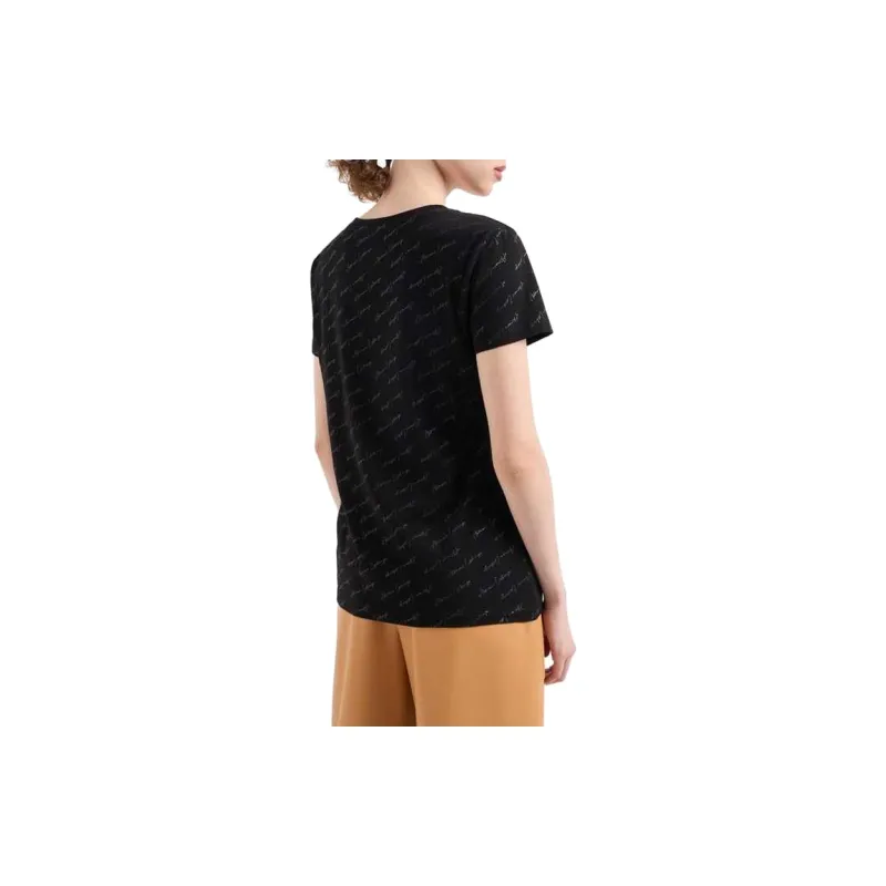 ARMANI EXCHANGEAE T Shirt Women's Black-2