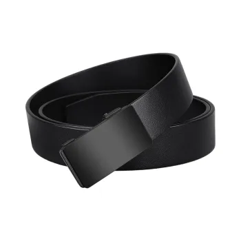 Youyoulan Top Grain Cow Leather Leather Belts Men's 3.3cm