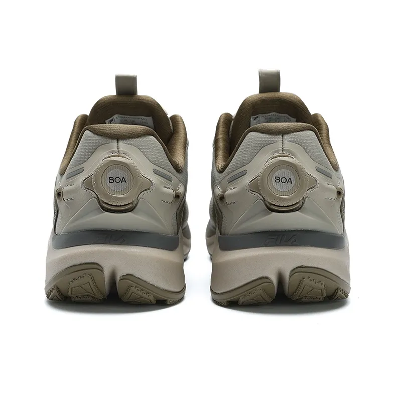 FILA BOA WOLF 2+ Anti Slip Wear Resistant Low Top Running Shoes Men's Moss Gray-3