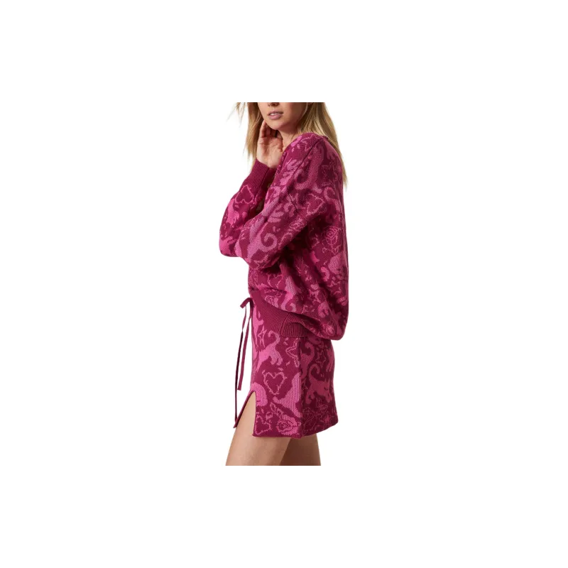 Twinset Patterned Jacquard Sweater-3