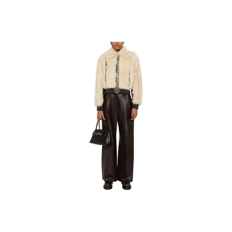 Zimmermann Illustration Shearling Jacket-1