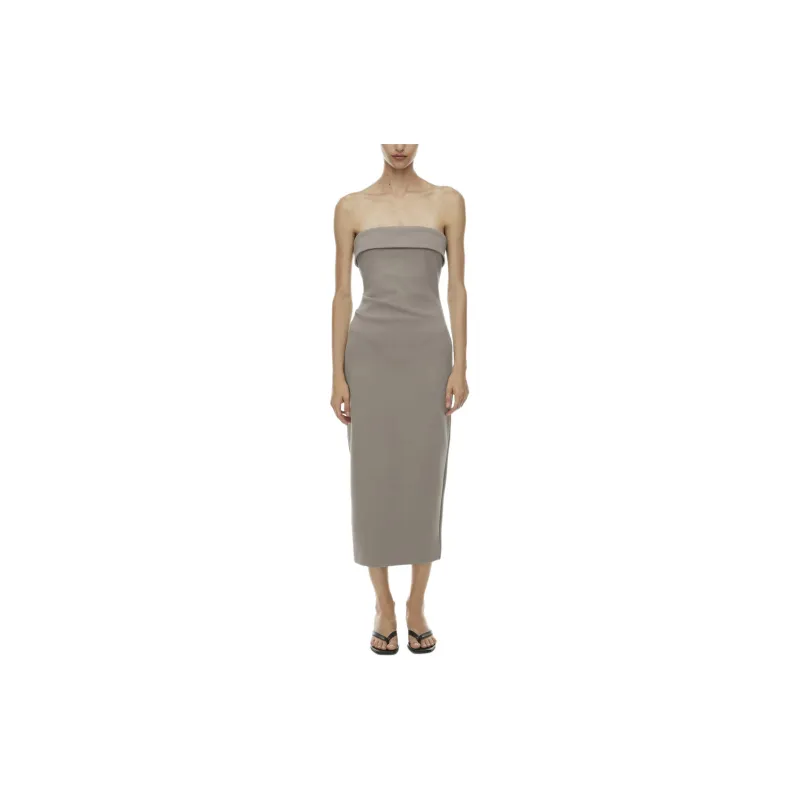 ARITZIA Babaton Eyecatcher Dress Sleeveless Dress Women's Modern Taupe/Modern Taupe-2