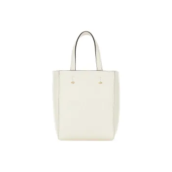Jimmy Choo Small Lenny Logo Embossed Tote Bag