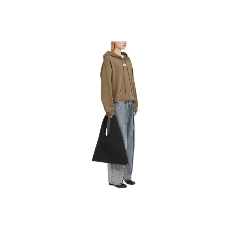 MM6 Maison Margiela Numeric Patch Drawstring Hoodie-3