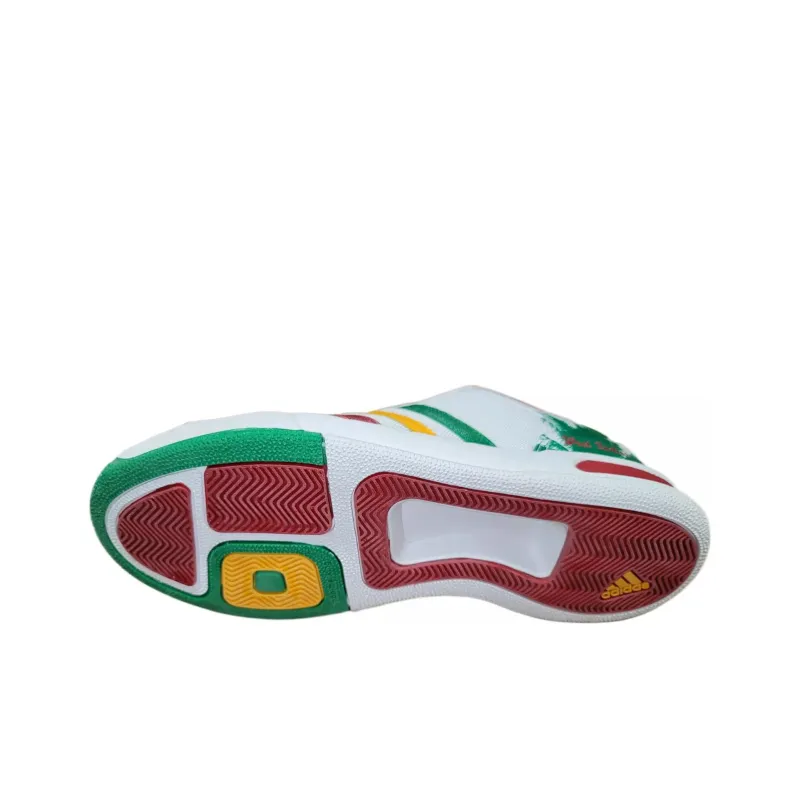 Adidas Originals CAMPUS 00s LTWest Indies Cushioning Wear Resistant Low Top Skateboard Shoes Men's White Green-3