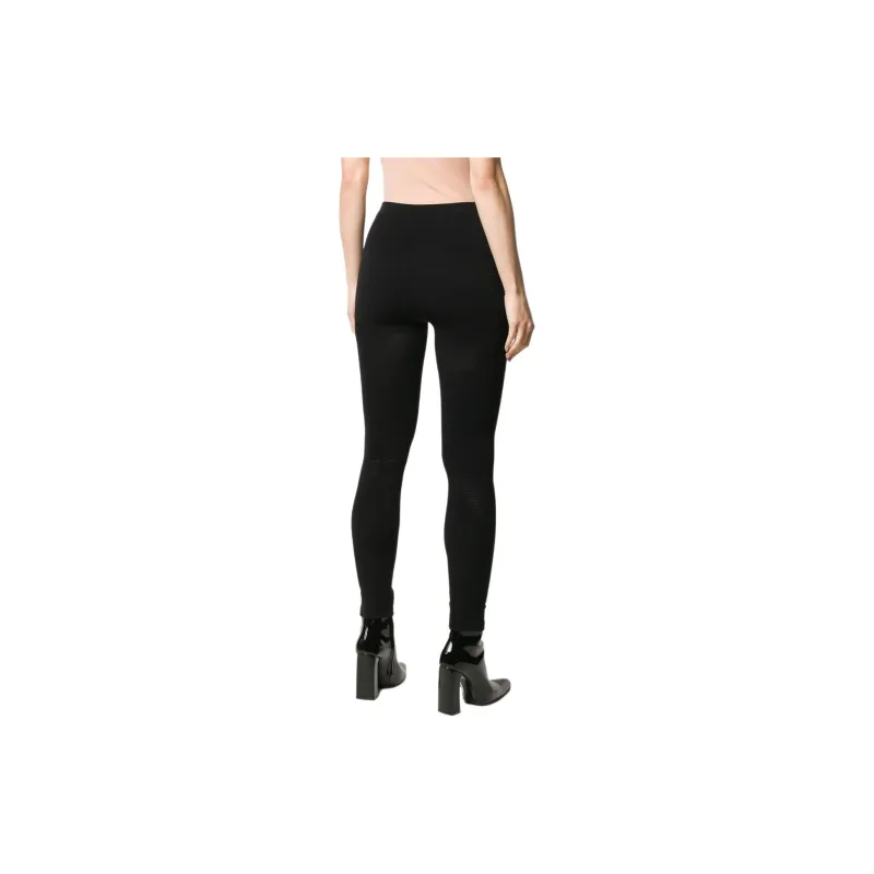 Balenciaga Leggings Slim Fit Women's Black-4