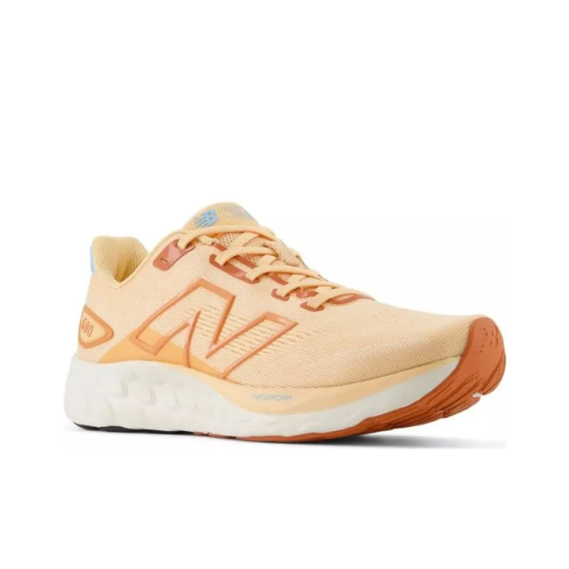 New Balance NB 680 V8 Anti-Slip Wear-Resistant Low-Top Casual Running Shoes Women's Orange-3