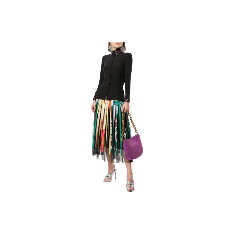 CHANEL 2004 Cc Appliqués Shirt-3