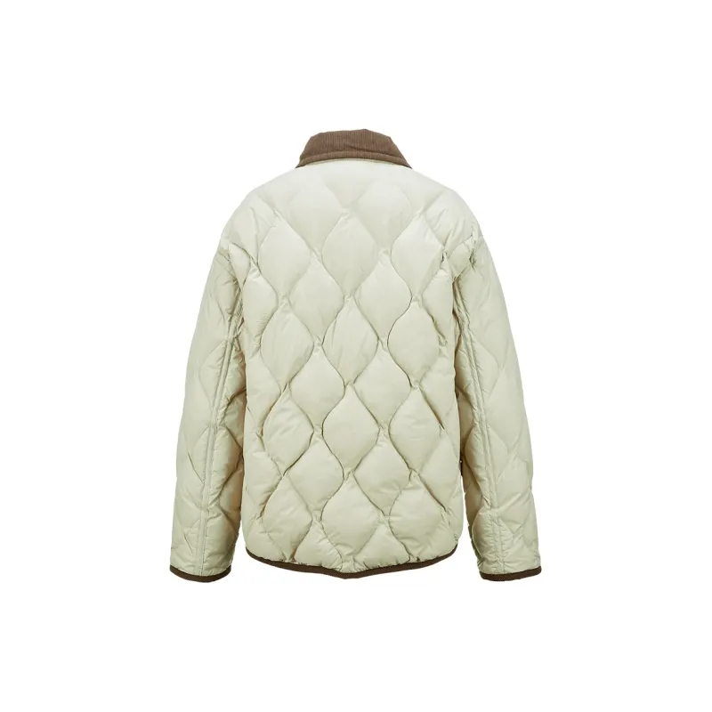 XIANGYING Down Jacket Women's Sage Green-1