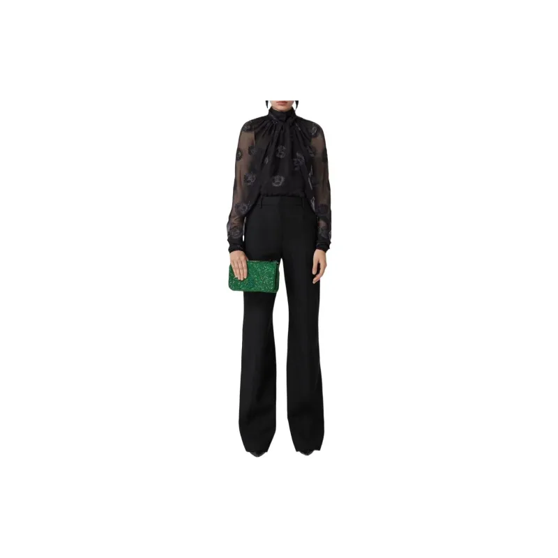 Burberry Casual Pants Women's Black-1
