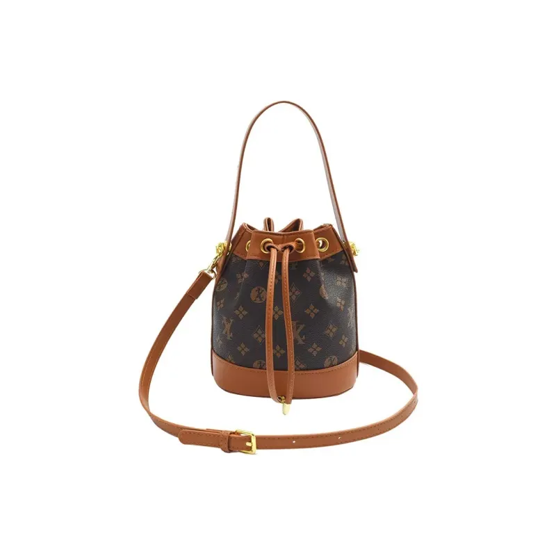 JANE KLAIN Synthetic Leather Handbag Crossbody Bag Regular Women's Brown & Ecru/Brown & Coffee/Black & Khaki-5
