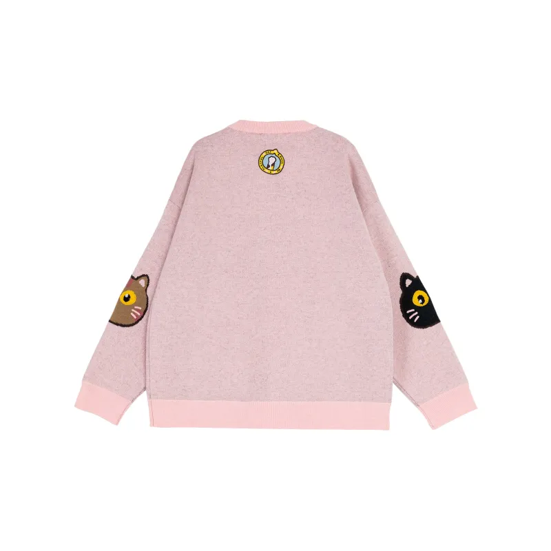 B.Duck Sweater Women's Dusty Pink-1