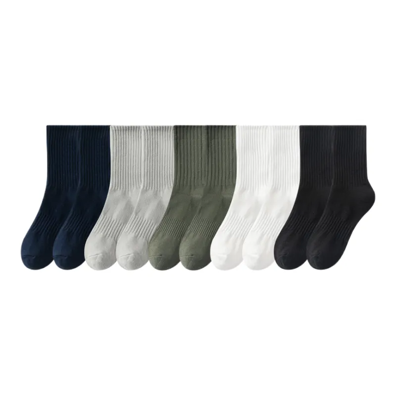Lan Miao Mid Calf Socks Men's 10 Pack-0