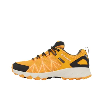 Columbia Peakfreak 2 Wear-resistant And Waterproof Low-Top Hiking Shoes Men's Yellow
