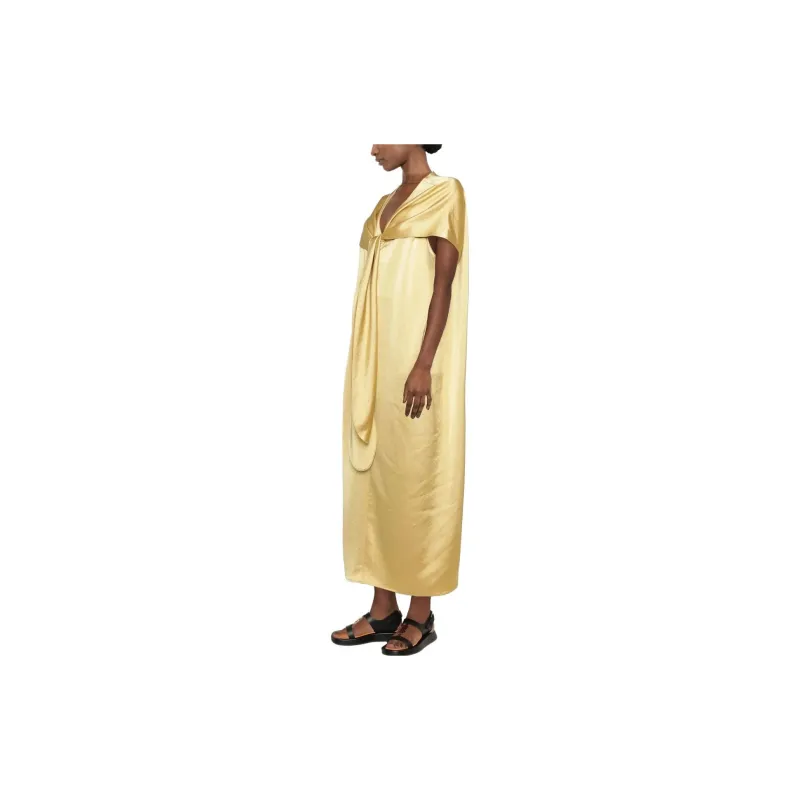 TOTEME Knot-detail Cape Dress-2