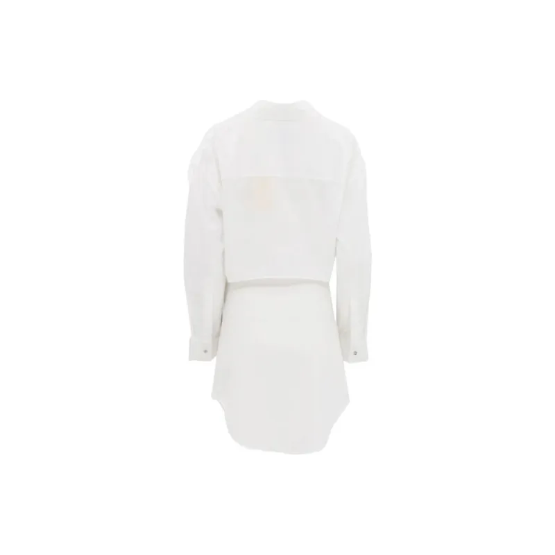 MARQUES ' ALMEIDA Draped Wrap Shirtdress-1