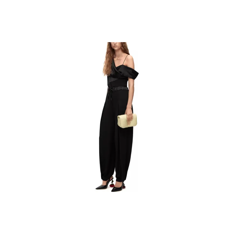 LOEWE Draped Top 'Black'-3