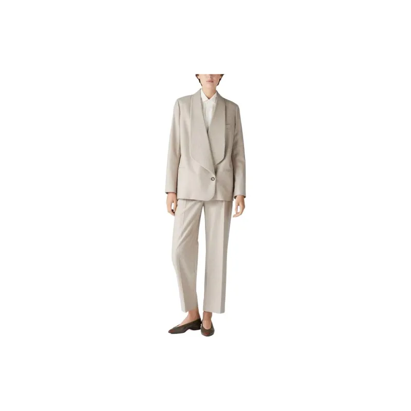 Loro Piana Sheri Jacket Jackets Coats Women's Beige-3