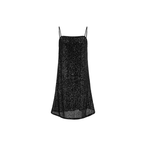 URBAN REVIVO Sleeveless Dresses Women's Black