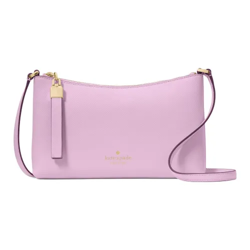 Kate Spade Saffiano Leather Shoulder Bag, Crossbody Bag Small Size Women's Berry Cream