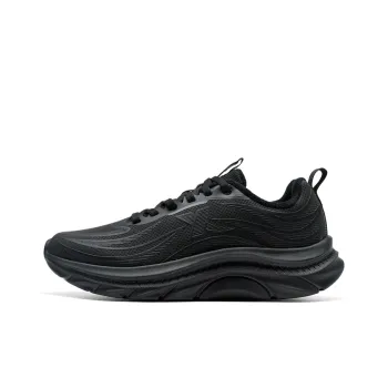 XTEP Warm And Wear Resistant Low Top Casual Running Shoes Women's Black