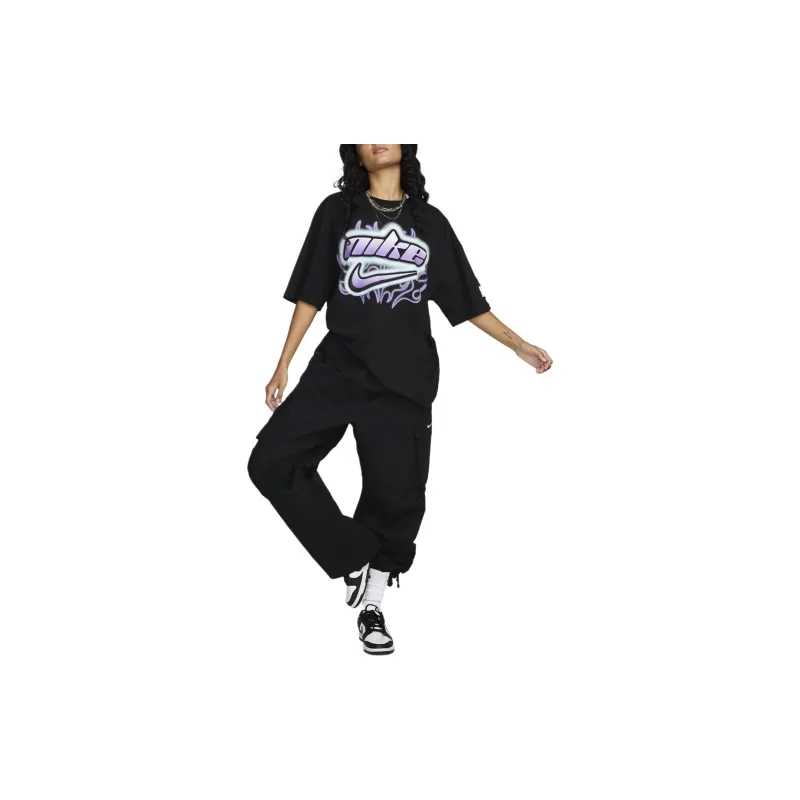Nike Mid Rise Oversized Cargo Trousers-1