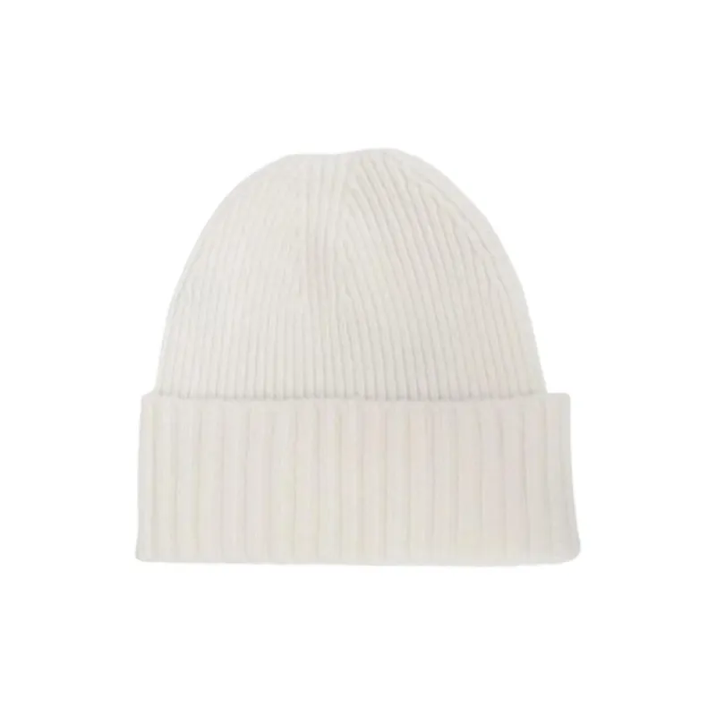 Y 3 Logo Printed Ribbed Knit Beanie-1