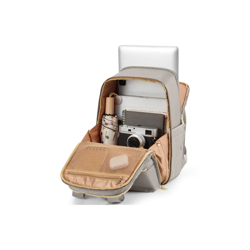Kawasaki Fabric Backpack Travel Bag Laptop Bag Regular Unisex Multicolor-16