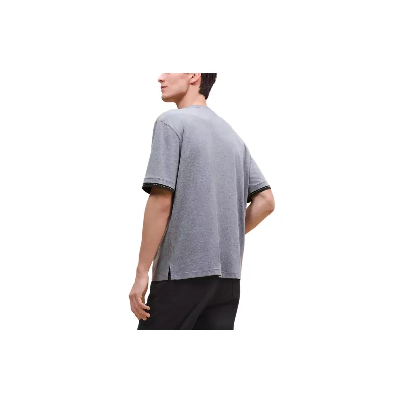 HERMES T Shirt Men's Light Gray-1