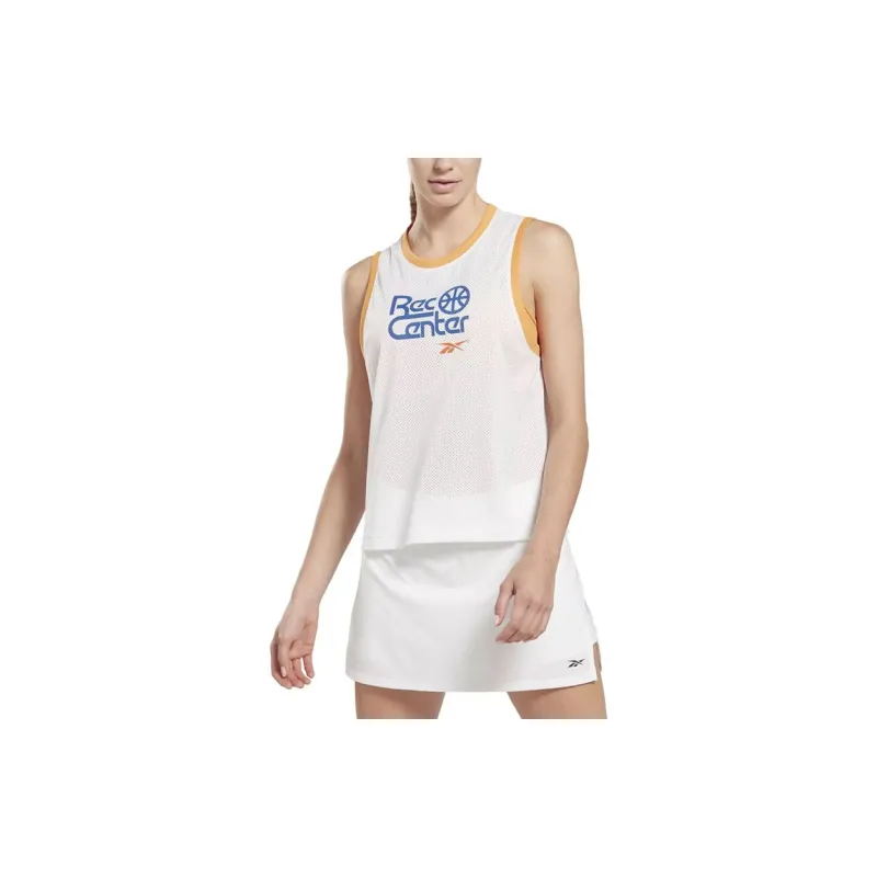 Reebok WOR MESH JERSEY T-Shirt Women's White-2
