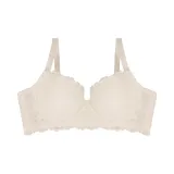 [Comfortable and Soft]3D Cup · Natural and Round · Milk White