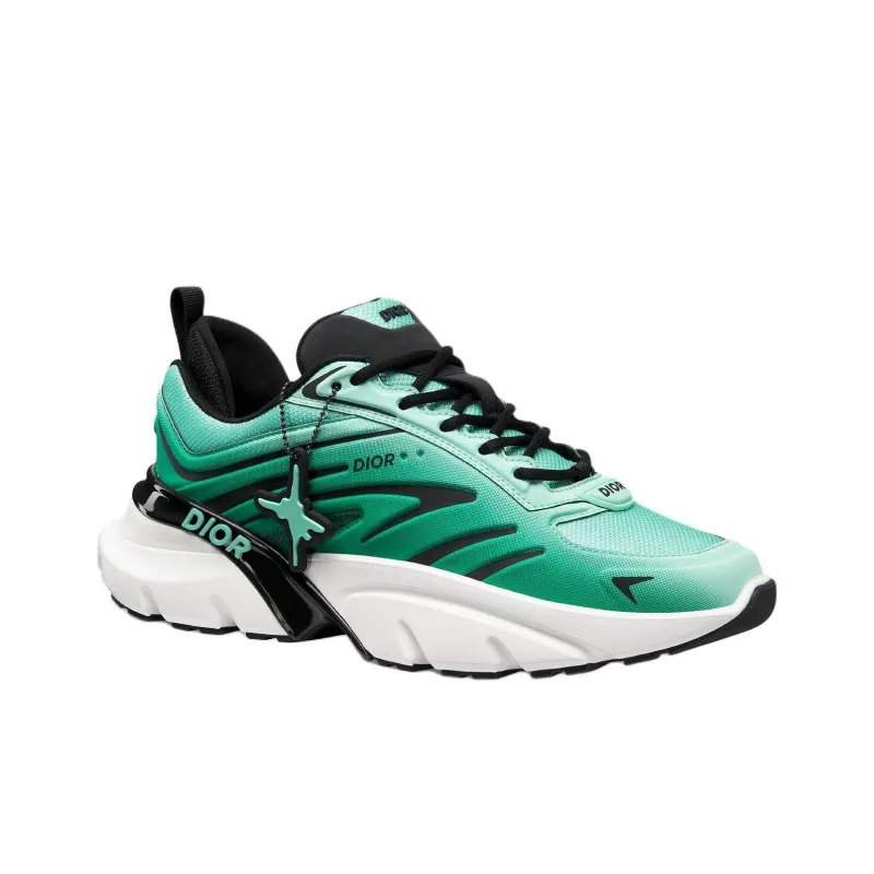 DIOR B44 Blade Low Top Casual Shoes Men's Green Limited Edition Numbered Edition-2