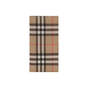 Burberry Canvas Wallet Canvas Bag Unisex Brown