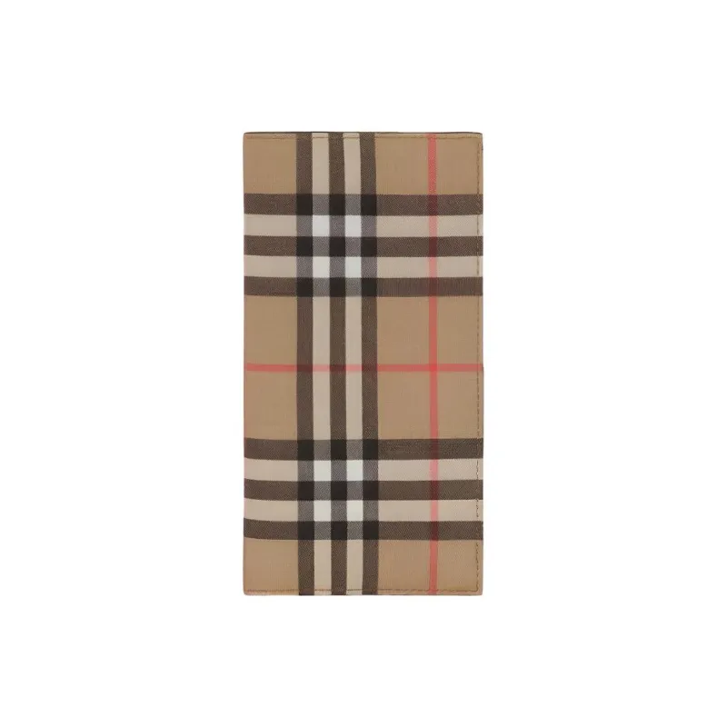 Burberry Canvas Wallet Canvas Bag Unisex Brown-0