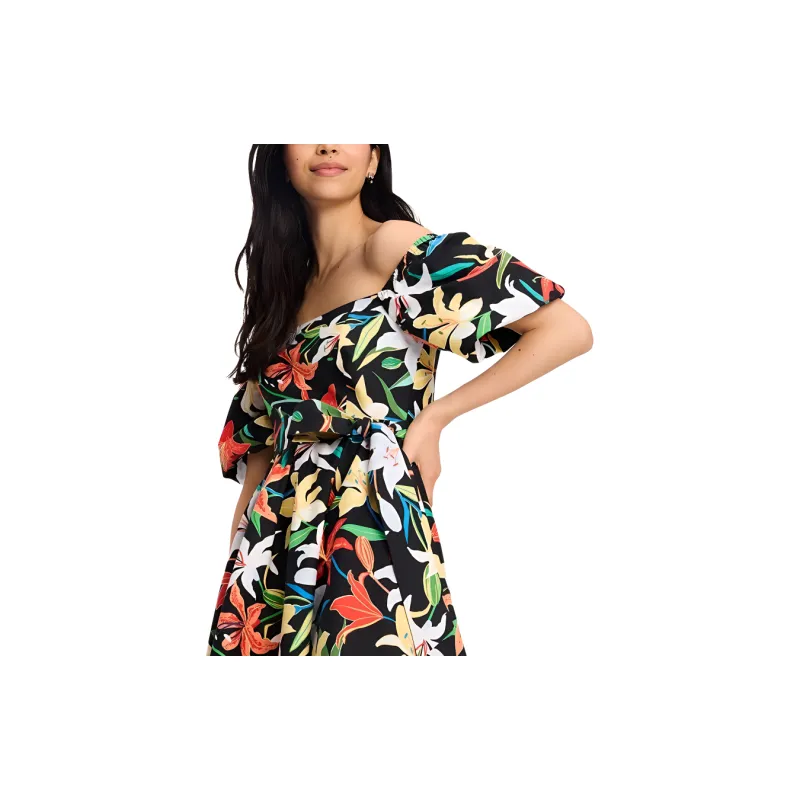 Kate Spade Floral print Square neck Midi Dress-5