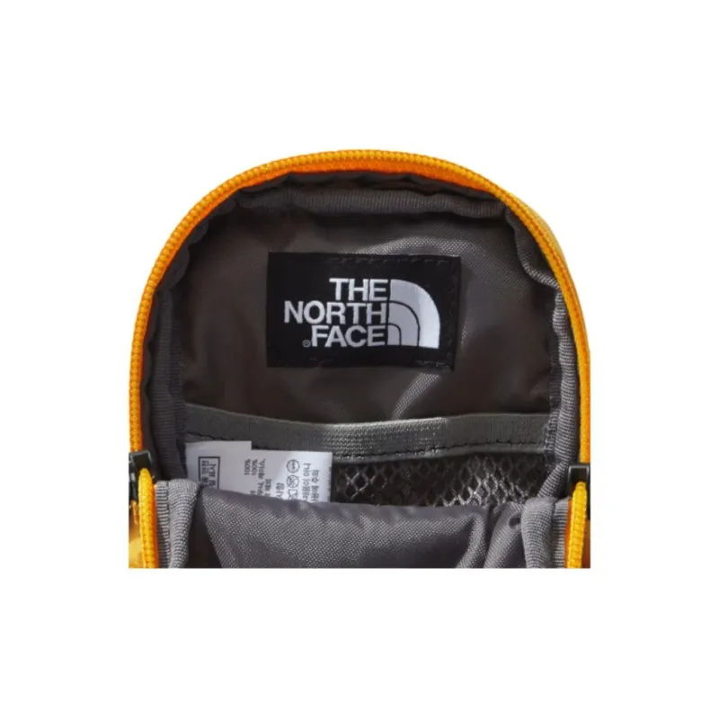 THE NORTH FACE Nylon Shoulder Bag Crossbody Bag Small Size Unisex Gold Multicolor Yellow-3