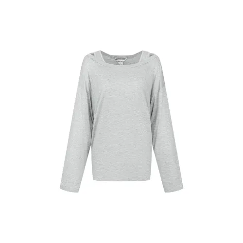 URBAN REVIVO T-Shirts Women's Heather Gray