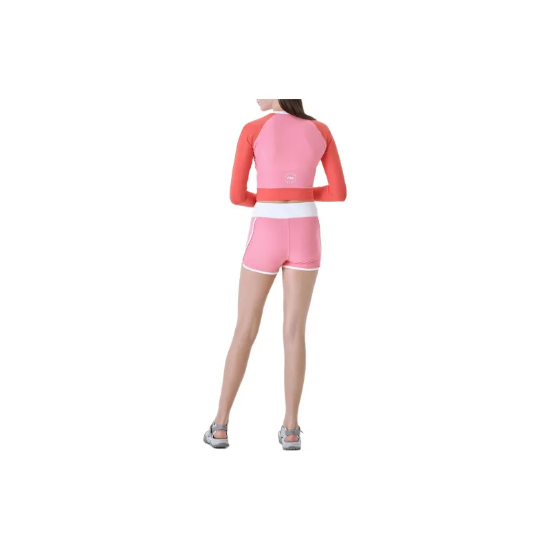 FILA Two-Piece Swimsuits Women's Pink-3