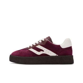 73Hours Low Top Skateboard Shoes Women's Red