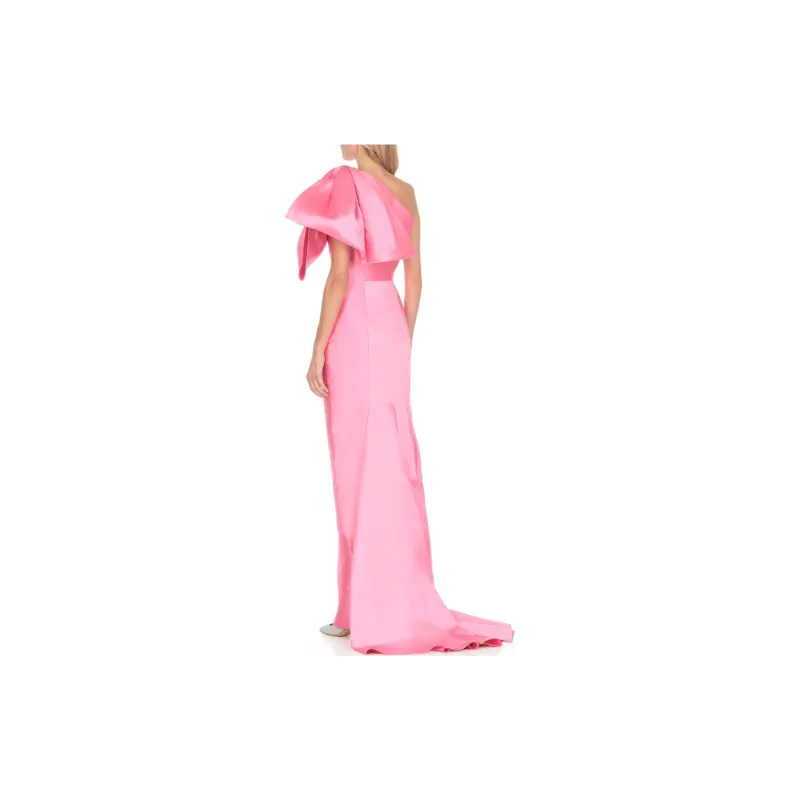 Solace London Priya One shoulder Gown-3