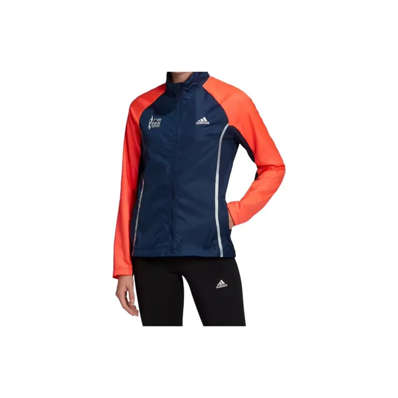 Adidas GZM RU Jacket W Jacket Women's Orange Blue-3