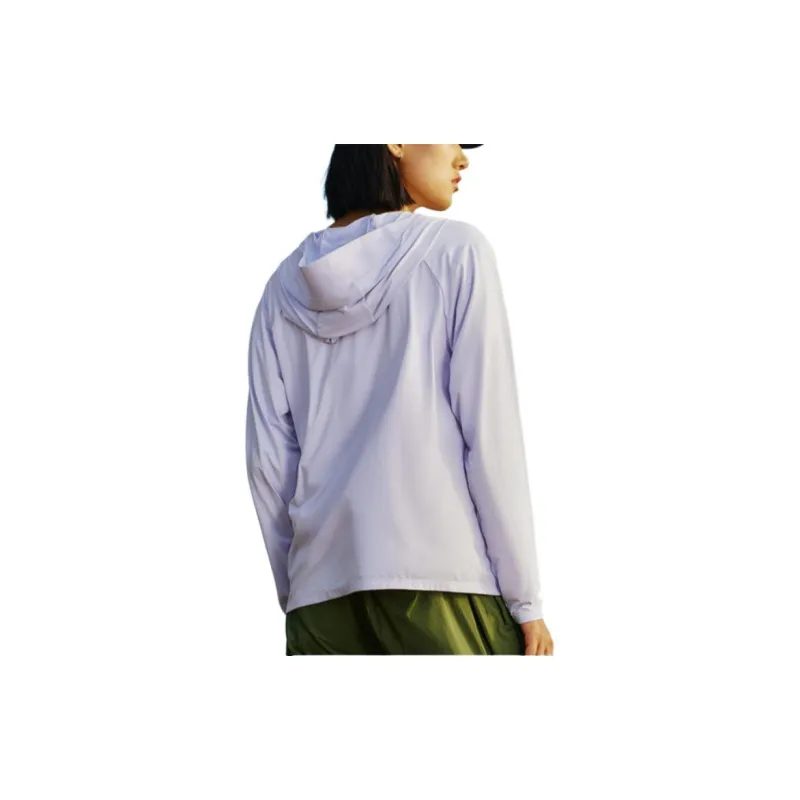 XTEP Breathable UV Protection Sun Protection Clothing Women's Sheer Purple-4